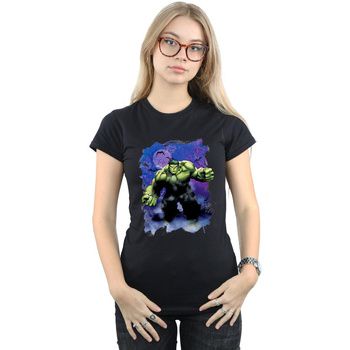 Marvel Camiseta manga larga BI3664 para mujer