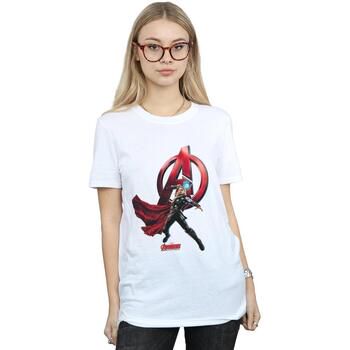 Marvel Camiseta manga larga BI10777 para mujer