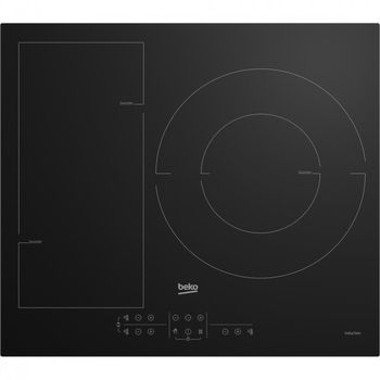 Beko HII63201FMT Placa de Inducción 3 Zonas 60cm Negra