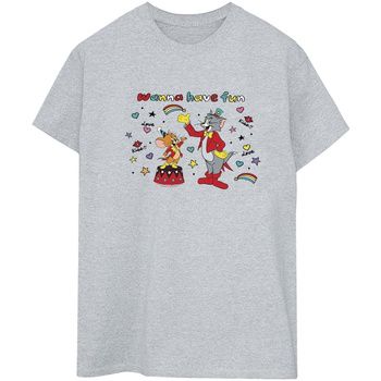 Dessins Animés Camiseta manga larga Wanna Have Fun para mujer