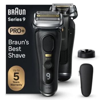 Braun Series 9 Pro+ 9510s Wet & Dry Afeitadora Inalámbrica de Láminas Negra