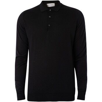 John Smedley Polo Polo de manga larga de Cotswold para hombre