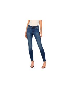 Pantalón only blush midank rea194 medium blue denim mujer