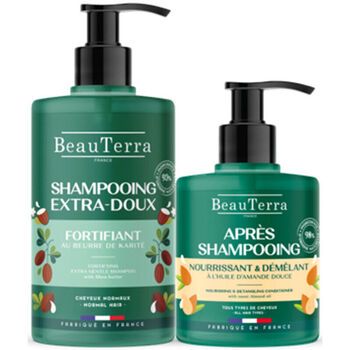 Beauterra Champú Extra-doux Champú Fortificante 750 Ml + Acondicionador 500 Ml P para mujer