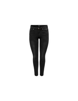 Pantalón only wauw midbj1097 washed black mujer