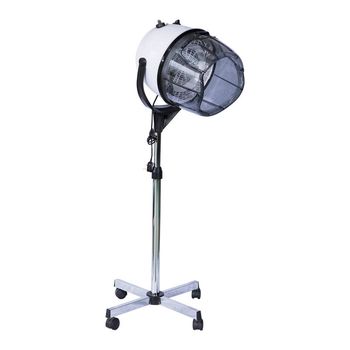 Homcom Casco Secador de Pelo para Peluquería con Soporte y Campana 1100W