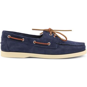 Duca Di Morrone Náuticos Santiago - Suede Blue para hombre