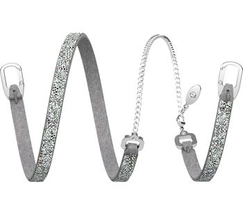 BELLABEAT Swarovski Leaf Crystal Bracelet - Silver, Silver