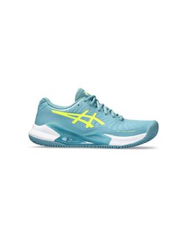 Zapatillas de tenis asics gel-challenger 14 clay mujer gris azul/