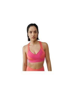 Sujetador deportivo born living yoga layna pink lips/petunia muje