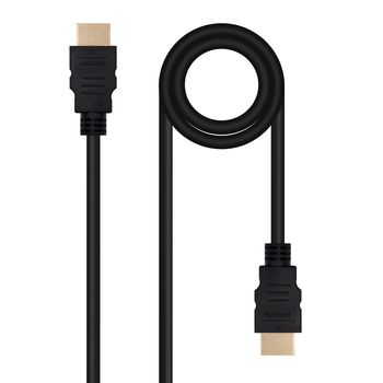 Cable Hdmi 2.0 Nanocable 3M/ Macho-Macho/ Negro