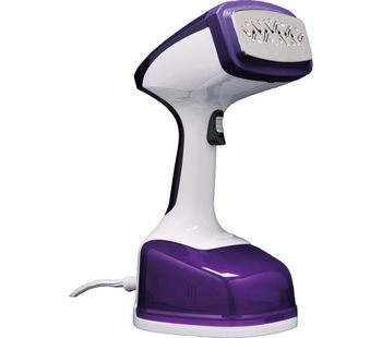 HIGH STREET TV Verti Steam Pro Hand Steamer - White & Purple, White