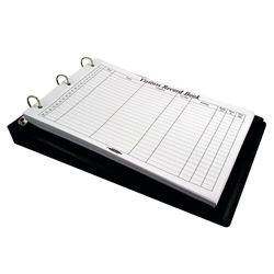 Concord Visitor Record Book Black 85710/CD14