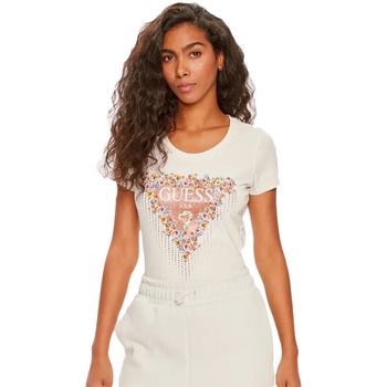 Guess Camiseta Flowers para mujer