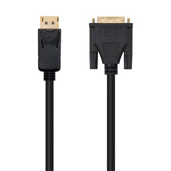 Cable Displayport A Dvi Nanocable 2M Negro/ Macho-Macho