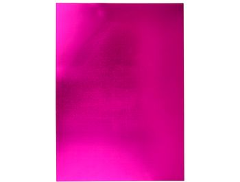 Liderpapel GE91 - Goma eva, espesor de 2 mm, 50 cm x 70 cm, metalizada, rosa