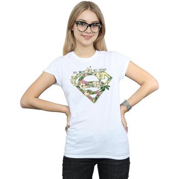 Dc Comics Camiseta manga larga My Mum My Hero para mujer