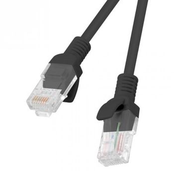 Lanberg Cable de Red RJ45 UTP Cat.5e 1m Negro