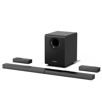 Ultimea Nova S90 Barra de Sonido 7.1.4 Canales Dolby Atmos 740W con Subwoofer de 8