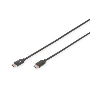 Digitus Cable de Conexión USB-C 1m Negro