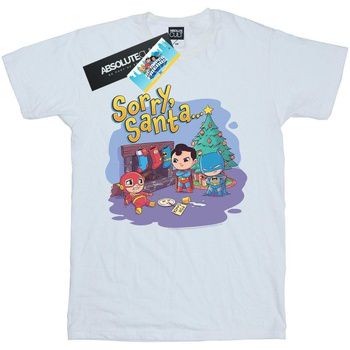 Dc Comics Camiseta manga larga Super Friends Sorry Santa para niña