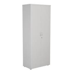 Mezzo Cupboard 2000 4 Shelf Lockable -White 4 Shelf -WDS2045CPWH