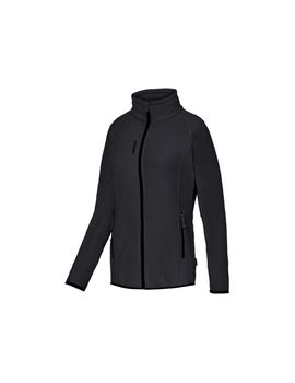 Chaqueta polar de montaña joluvi ecotech 230 negro mujer