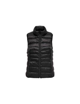 Chaqueta only newclaire quilted waistcoat black mujer