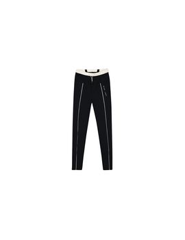 Mallas black limba streetflex mujer negro & crema