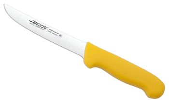 Cuchillo deshuesador acero inoxidable nitrum de 160 mm mango amarillo