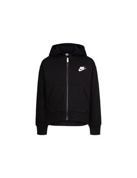 Chaqueta nike full zip negro niña