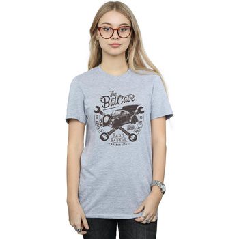 Dc Comics Camiseta manga larga Dad's Garage para mujer