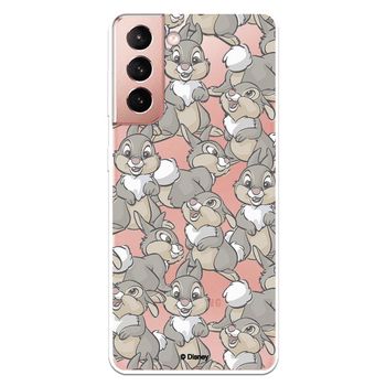 Funda Para Samsung Galaxy S21 Oficial De Disney Tambor Patrones - Bambi