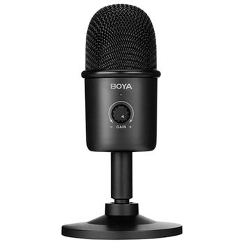 Boya BY-CM3 Micrófono Condensador USB-C de Estudio Negro