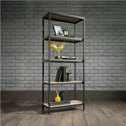 Industrial Style 4 Shelf Bookcase