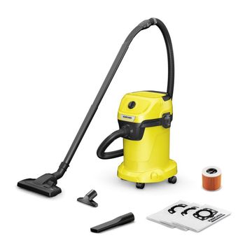 Karcher WD 3 Home Aspiradora Sólidos/Líquidos 1000W