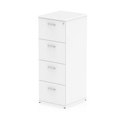 Impulse Filing Cabinet 4 Drawer White - I000194