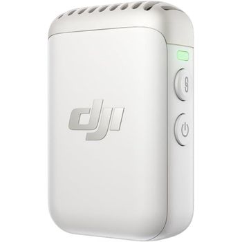 DJI Transmisor Mic 2 Micrófono Inalámbrico con Cancelación de Ruido Inteligente Blanco