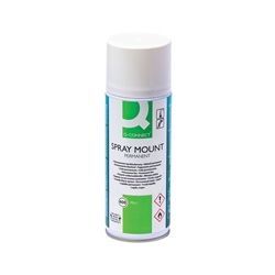 Q-Connect Spraymount Permanent Adhesive Aerosol 400ml KF11026