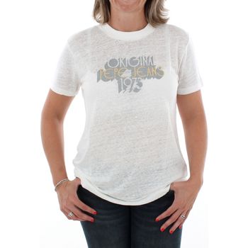 Pepe jeans Camiseta BONNIE PL504437 808 MOUSSE para mujer