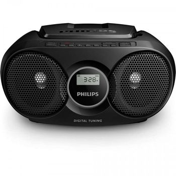 Philips AZ215B Radio CD Negra