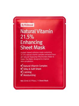 Natural Vitamin 21.5% Enhancing Sheet Mask