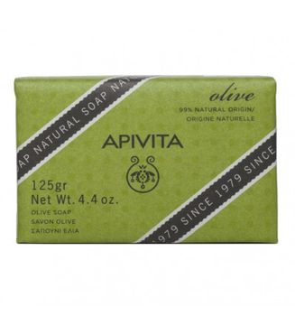 Apivita Pastilla Jabon Natural con Oliva 125g