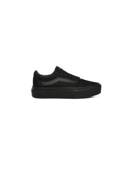 Zapatillas vans wm ward platform (canvas) negro mujer