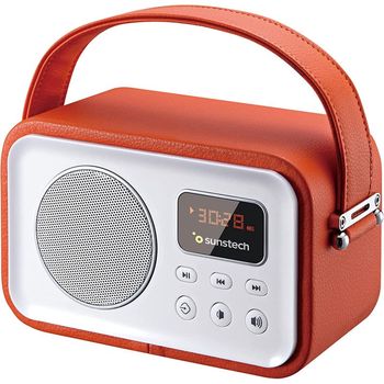 Sunstech RPBT450OR Radio Portátil Naranja