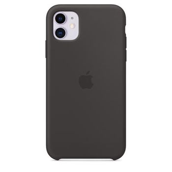 Apple Funda iPhone 11 Silicona Negro - MWVU2ZM/A