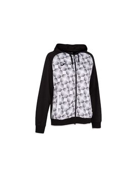 Chaqueta joma supernova iii con capucha mujer/niña negro blanco