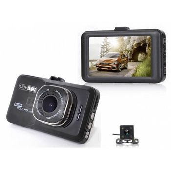 Withtech Cámara Dual para Coche 1080P