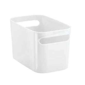 Caja de almacenaje para cuarto de baño blanco