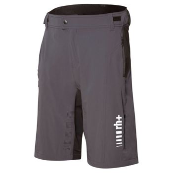 Rh+ Pantalones Cortos Trail XL Beluga Black / Black